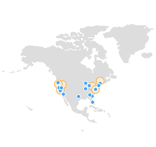 Unveiling the Vastness of Amazon Web Services: A Closer Look at Their Physical Footprint in America
